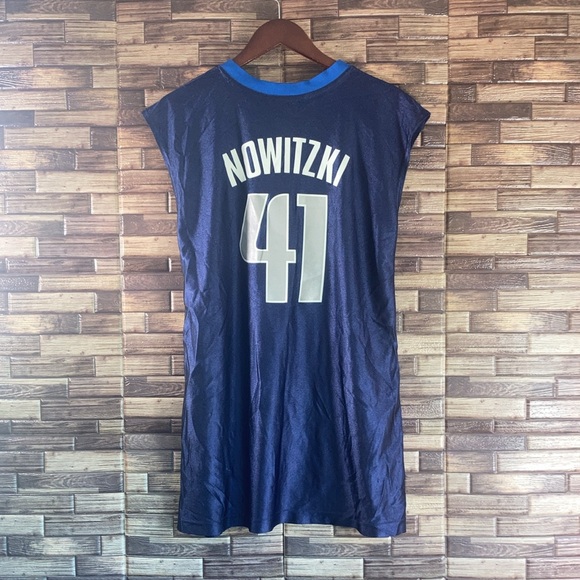 Vintage DIRK NOWITZKI #41 Jersey Dallas Mavericks - NBA Jersey Sz XL - Picture 2 of 9